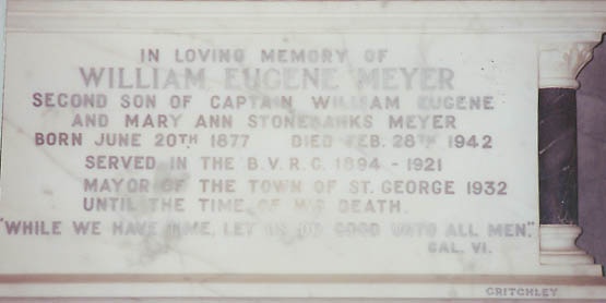 father (son of Capt William Eugene & Mary Ann Stonebanks)